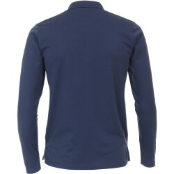 REDMOND Casual Herren Polo-Shirt Langarm Regular-Fit...