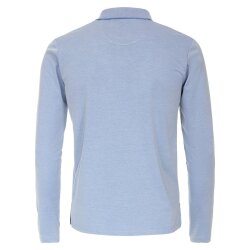 REDMOND Casual Herren Polo-Shirt Langarm Regular-Fit...