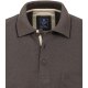 REDMOND Casual Herren Polo-Shirt Langarm Regular-Fit Jersey Anthrazit