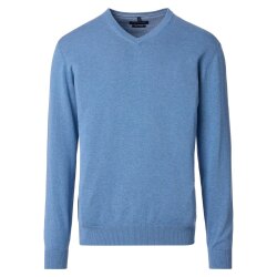 CASAMODA Herren Pullover V-Neck Regular Pima-Baumwolle...