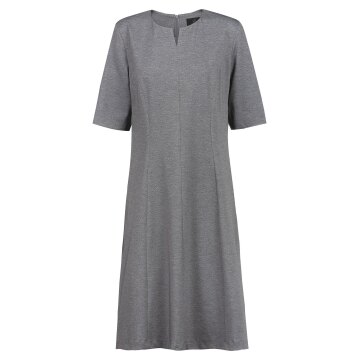 Greiff Corporate CASUAL Damen Jerseykleid Regular Hellgrau meliert