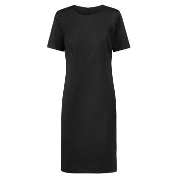 Greiff Corporate BASIC Damen Etuikleid Kurzarm Regular-Fit Schwarz