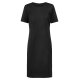 Greiff Corporate BASIC Damen Etuikleid Kurzarm Regular-Fit Schwarz