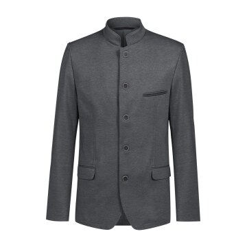 Greiff Corporate LANDHAUS Herren Jerseysakko Regular-Fit Grau