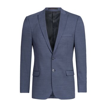 Greiff Modern WITH 37.5® Herren Sakko Slim-Fit Mittelblau PINPOINT