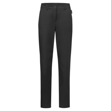 Greiff Corporate CASUAL Damen Chino-Hose Regular-Fit Schwarz