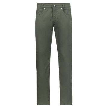 Greiff Corporate CASUAL Herren Hose 5-Pocket Regular-Fit Olivgrün