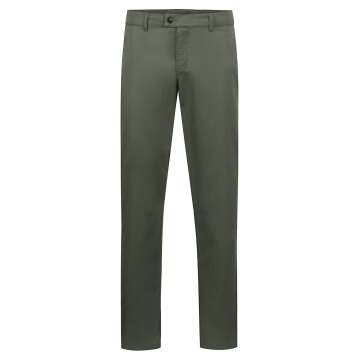 Greiff Corporate CASUAL Herren Chino-Hose Regular-Fit Olivgrün
