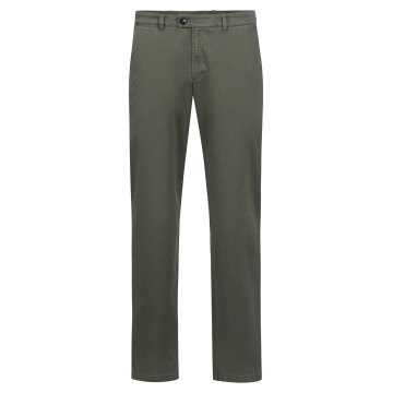 Greiff Corporate CASUAL Herren Chino-Hose Regular-Fit Olivgrün