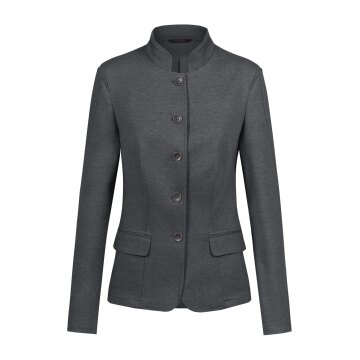 Greiff Corporate LANDHAUS Damen Jersey-Blazer Regular-Fit Grau