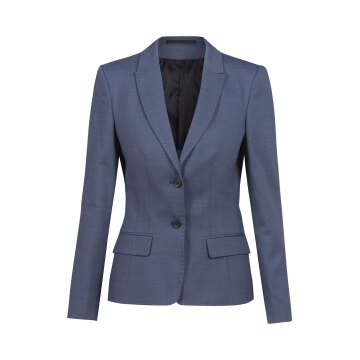 Greiff Modern WITH 37.5® Damen Blazer Regular Mittelblau PINPOINT 50