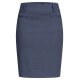 Greiff Modern WITH 37.5® Damen Stiftrock Mittelblau PINPOINT