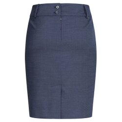 Greiff Modern WITH 37.5® Damen Stiftrock Mittelblau PINPOINT 52