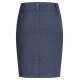 Greiff Modern WITH 37.5® Damen Stiftrock Mittelblau PINPOINT 52