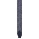 VENTI Herren Gürtel 115cm Metallschnalle geflochten Bi-Color Blau