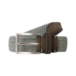 VENTI Herren Gürtel 115cm Metallschnalle geflochten...