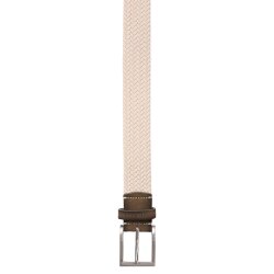 VENTI Herren Gürtel 115cm Metallschnalle geflochten...
