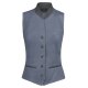 Greiff Corporate LANDHAUS Damen Jerseyweste Regular-Fit Blau/Grau
