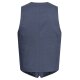 Greiff Modern WITH 37.5® Herren Weste Regular Mittelblau PINPOINT
