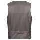 Greiff GASTRO MODA Herren Kellner-Weste Regular-Fit Glencheck Taupe
