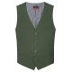 Greiff Corporate PREMIUM Herren Anzugweste Regular-Fit Olivgrün