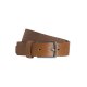 Greiff Corporate Unisex Gürtel Rindsleder/Textil Braun