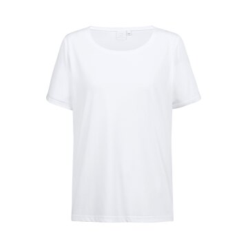 Greiff SHIRTS Damen T-Shirt Kurzarm Rundhals Regular Fit Weiß