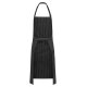 Greiff GASTRO-MODA Service Latzschürze 70x90 Schwarz gestreift