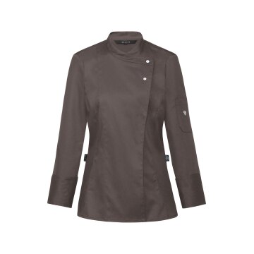 Greiff GASTRO-MODA Cuisine Damen Kochjacke Regular Jersey Taupe