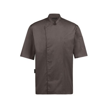 Greiff GASTRO MODA Cuisine Herren Kochjacke Kurzarm Regular Taupe