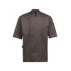 Greiff GASTRO MODA Cuisine Herren Kochjacke Kurzarm Regular Taupe