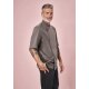 Greiff GASTRO MODA Cuisine Herren Kochjacke Kurzarm Regular Taupe