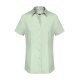Greiff Essentials BASIC Damen Bluse Kurzarm Kent Regular-Fit Mint