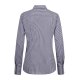 Greiff BASIC Damen Bluse Langarm Kent Regular vichy karo Blau