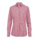 Greiff BASIC Damen Bluse Langarm Kent Regular vichy karo Rot
