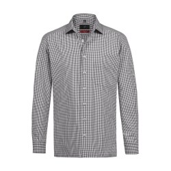 Greiff BASIC Herren Hemd Langarm Kent Regular vichy karo...