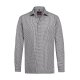 Greiff BASIC Herren Hemd Langarm Kent Regular vichy karo Schwarz