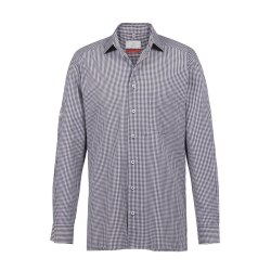 Greiff BASIC Herren Hemd Langarm Kent Regular vichy karo...