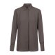 Greiff CHIFFON Damen Chiffon-Bluse Langarm Kent Regular Taupe