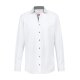 Greiff Modern WITH 37.5® Herren Hemd Langarm Regular Weiß/Grau