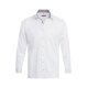 Greiff Essentials PREMIUM Herren Hemd New-Kent Regular Weiß/Blau