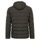 REDMOND Casual Herren Steppjacke Kapuze Comfort-Fit Grün