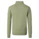REDMOND Casual Herren Strick-Troyer Zipper Comfort Hellgrün