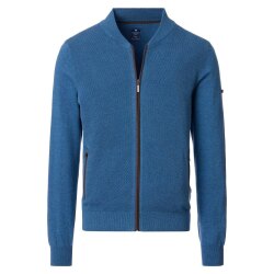 REDMOND Casual Herren Strickjacke Zipper Comfort...
