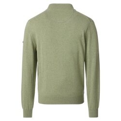 REDMOND Casual Herren Strickjacke Zipper Baumwolle...