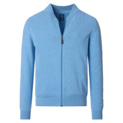 REDMOND Casual Herren Strickjacke College Zipper Comfort...
