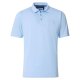 REDMOND Casual Herren Polo-Shirt Kurzarm Regular-Fit Jersey Hellblau