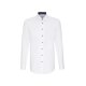 Seidensticker BUSINESS Herren Hemd 72er Langarm Kent Shaped Weiß