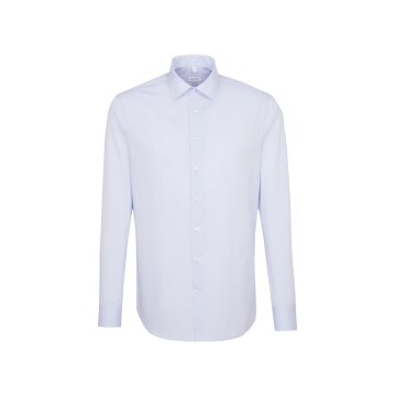 Seidensticker BUSINESS Herren Hemd Langarm Kent Slim Hellblau
