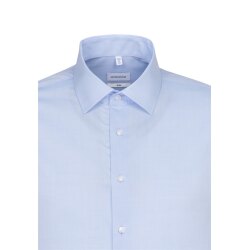 Seidensticker BUSINESS Herren Hemd Langarm Kent Slim Hellblau